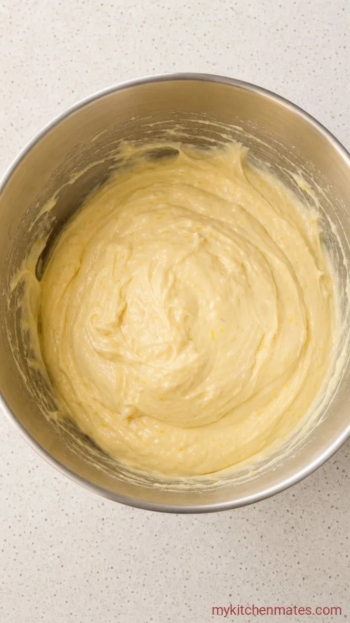 Step 3: Alternate the Dry Ingredients and Buttermilk