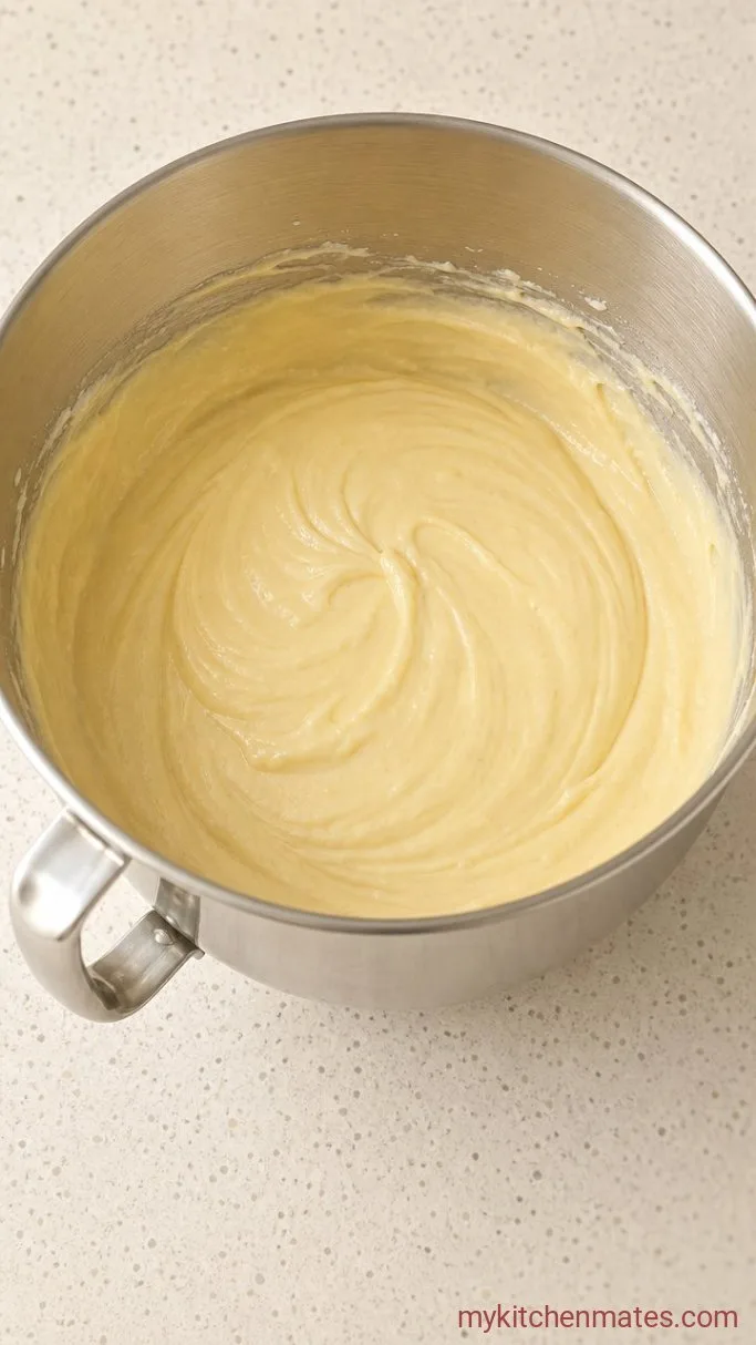 Step 3: Alternate the Flour and Buttermilk