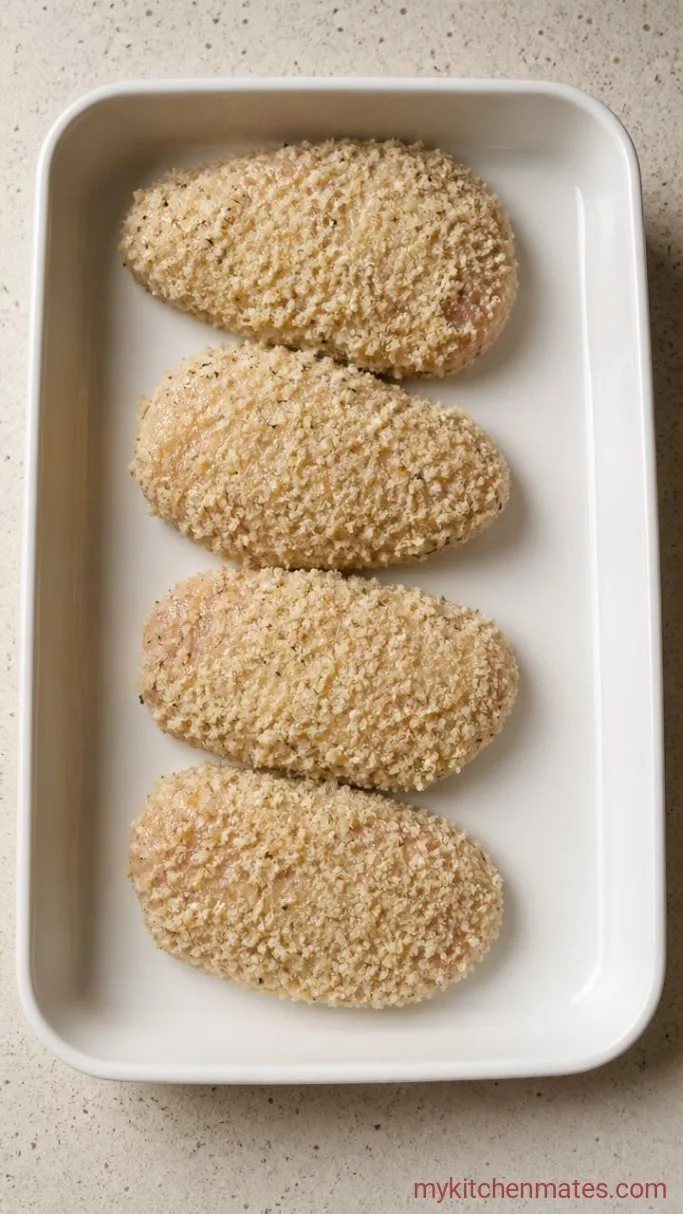 Step 3: Arrange and Spray the Chicken