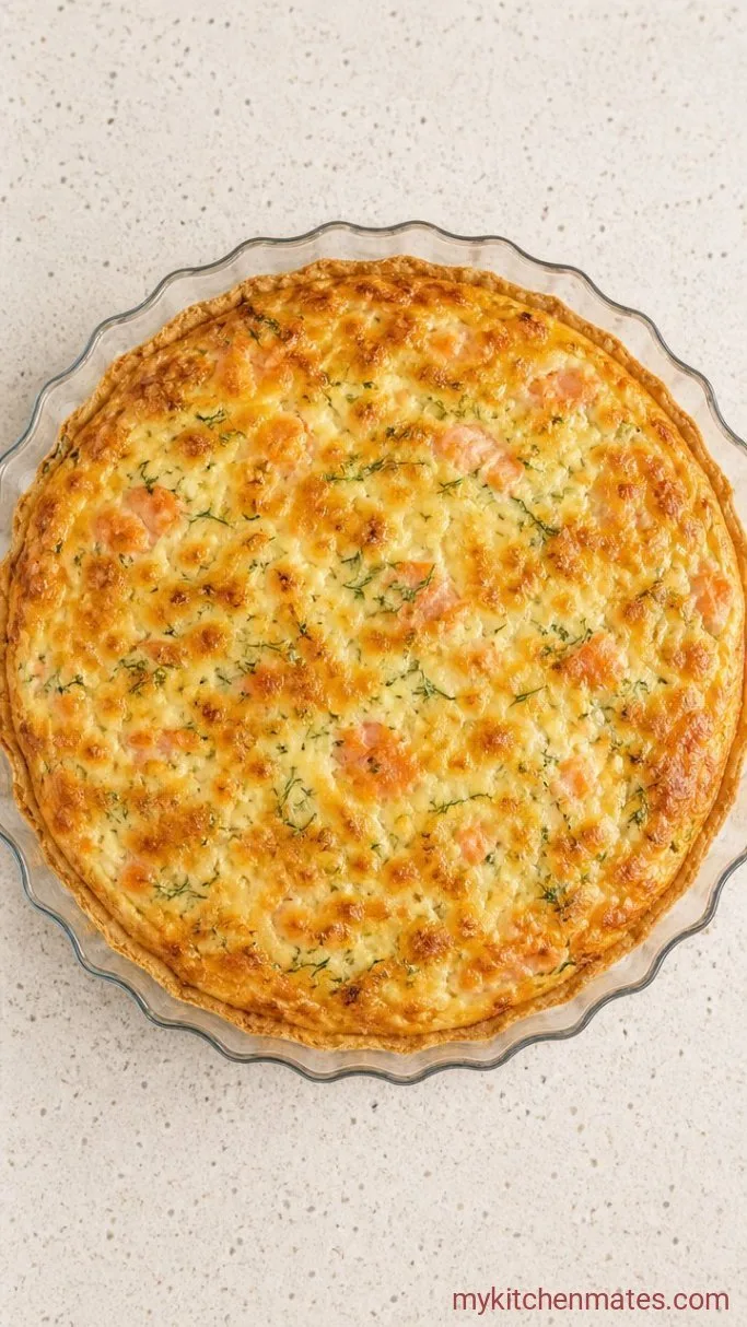 Step 3: Assemble and Bake the Quiche