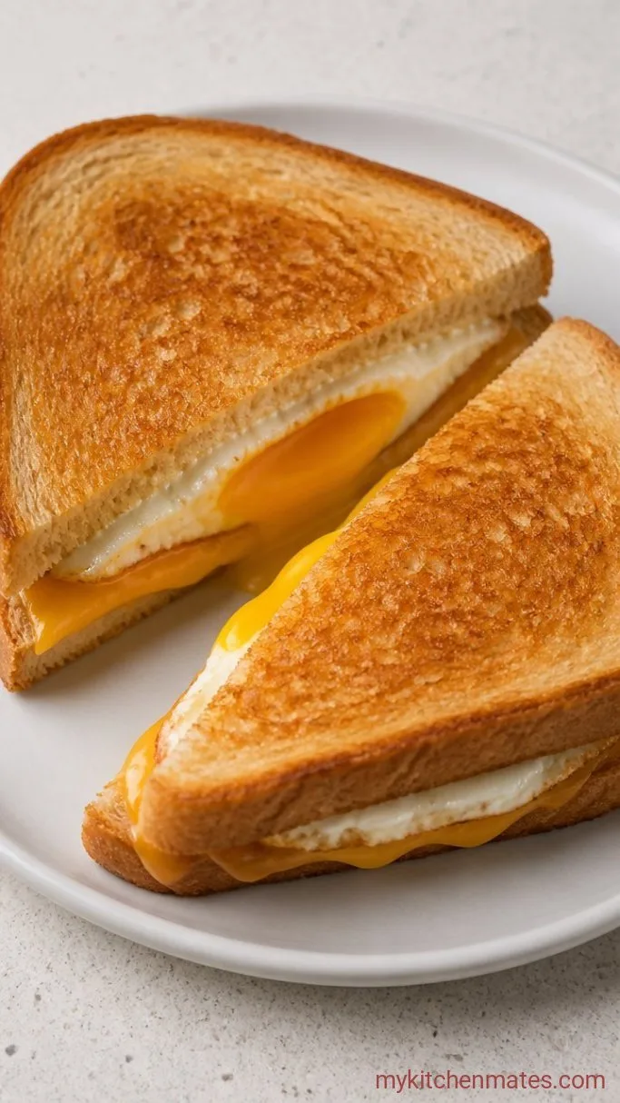 Fried Egg Sandwich with a Runny Yolk and Toasty Bread Step 3: Assemble and Serve