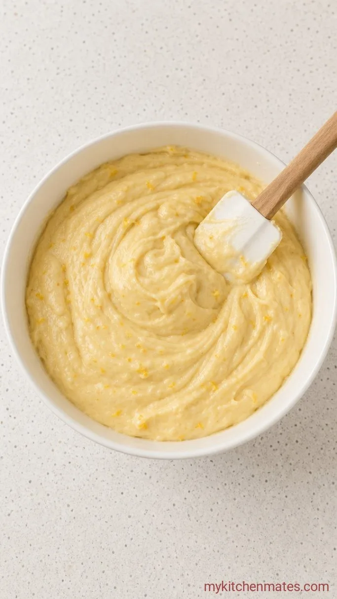 Moist Ritz Carlton Lemon Pound Cake (Just Like the Hotel Lobby) Step 3: Assemble the Batter