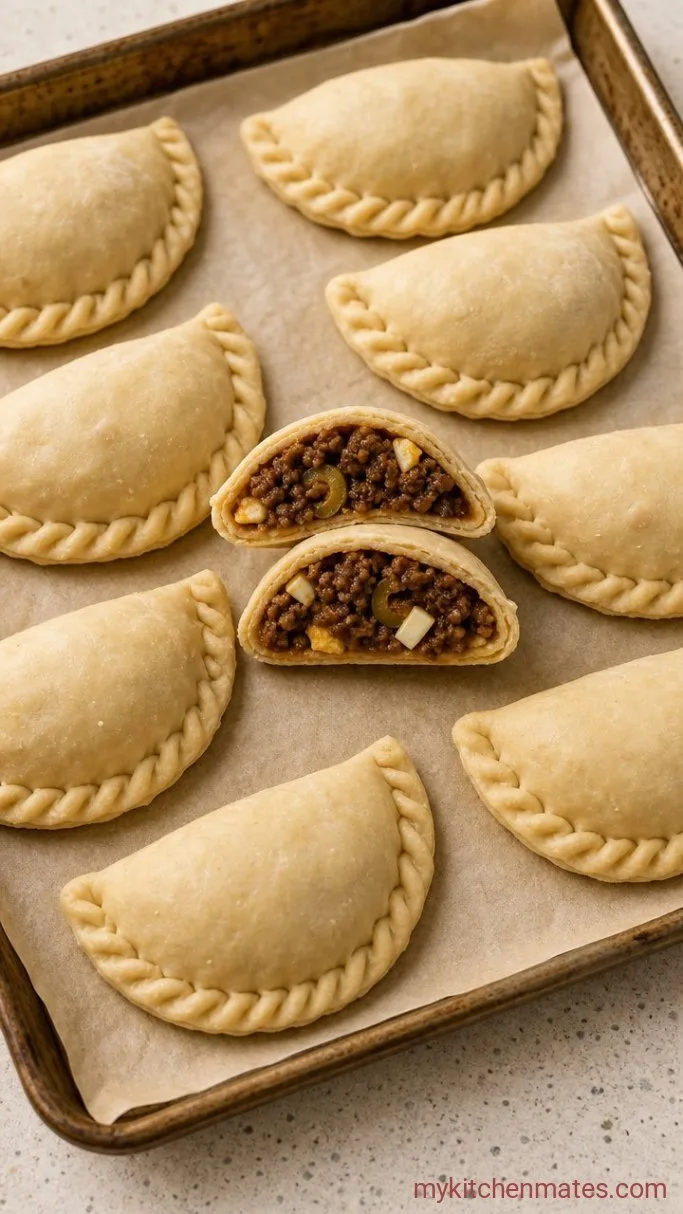 Flaky Gluten Free Empanadas (Baked, Not Fried) Step 3: Assemble the Empanadas