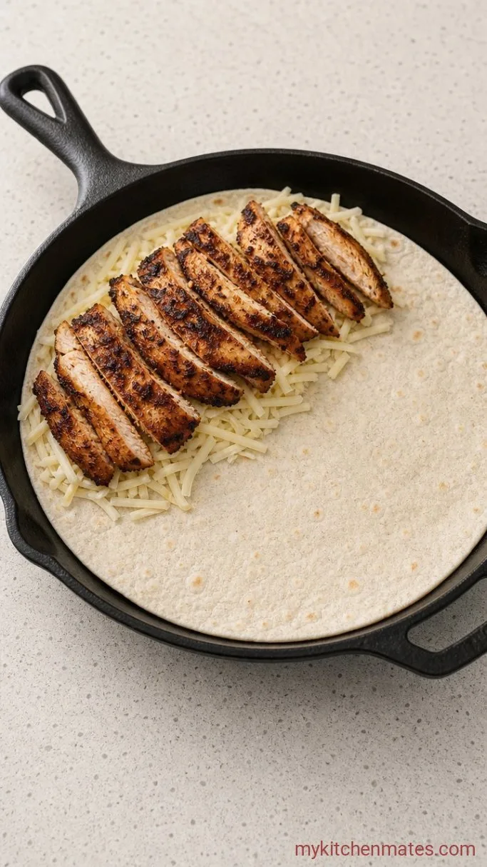 Step 3: Assemble the Quesadillas