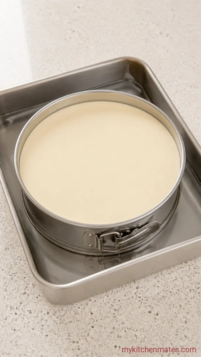 Step 3: Bake in a Water Bath