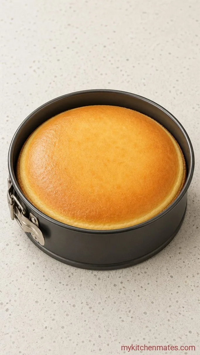 Apple Pie Cheesecake with Cinnamon Swirl Step 3: Bake in a Water Bath