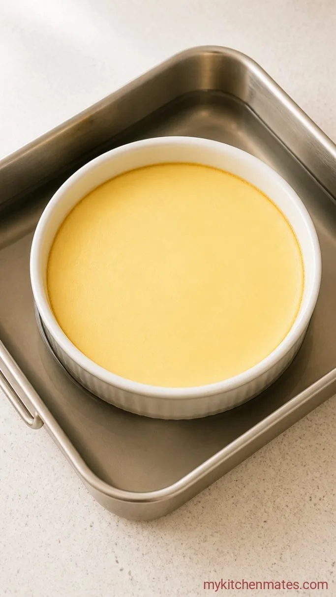 Step 3: Bake in a Water Bath