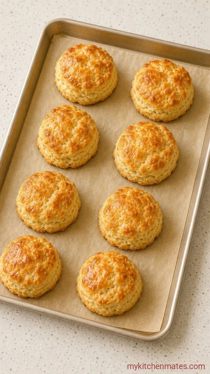 Quick Strawberry Shortcake Biscuits Step 3: Bake the Biscuits