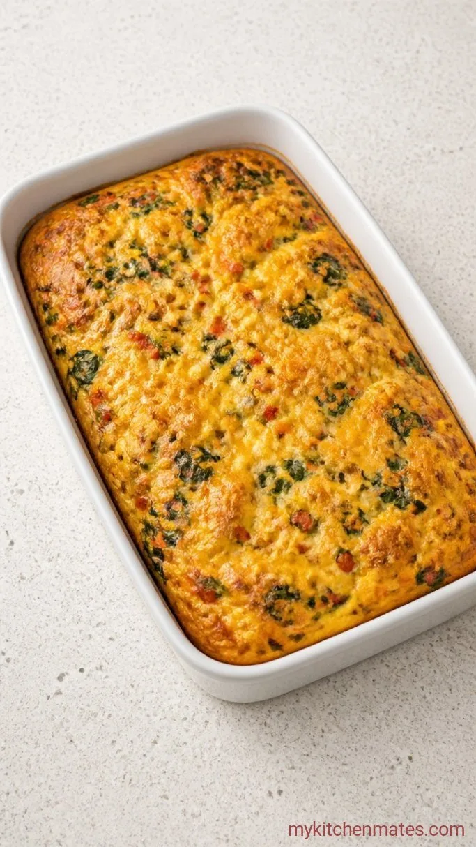 Make-Ahead Quinoa Breakfast Bake Step 3: Bake the Breakfast Casserole