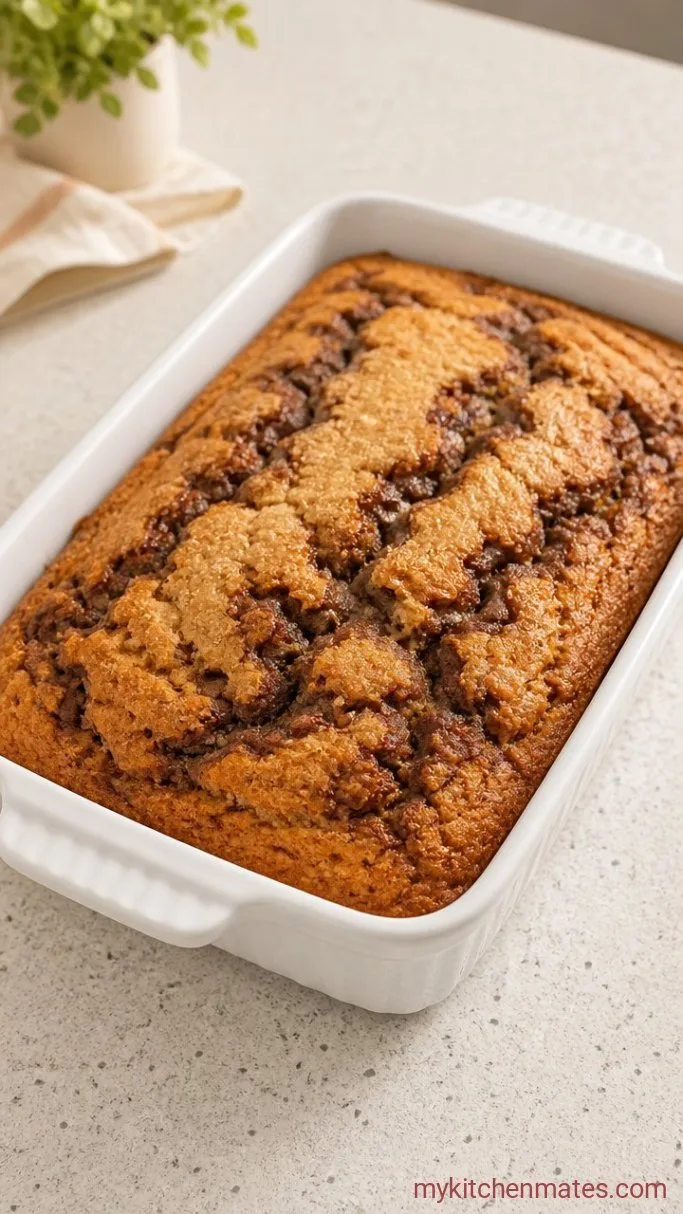 Easy Strawberry Honeybun Cake Step 3: Bake the Cake