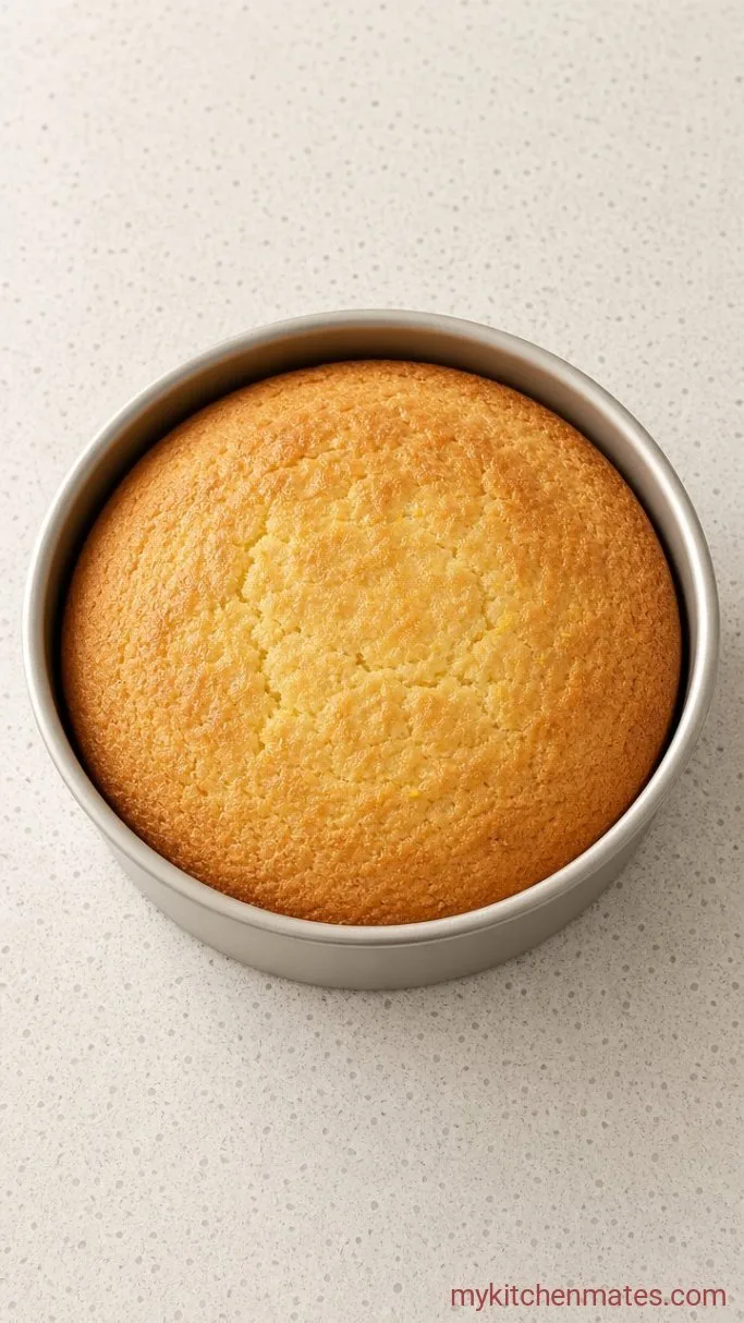 Moist Lemon Butter Cake with Lemon Glaze Step 3: Bake the Cake