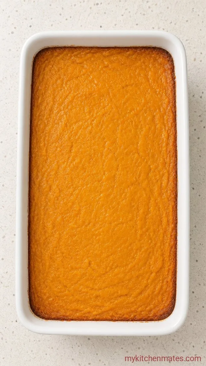 Easy Sweet Potato Casserole With Canned Yams Step 3: Bake the Casserole