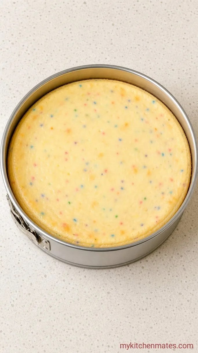 Step 3: Bake the Cheesecake