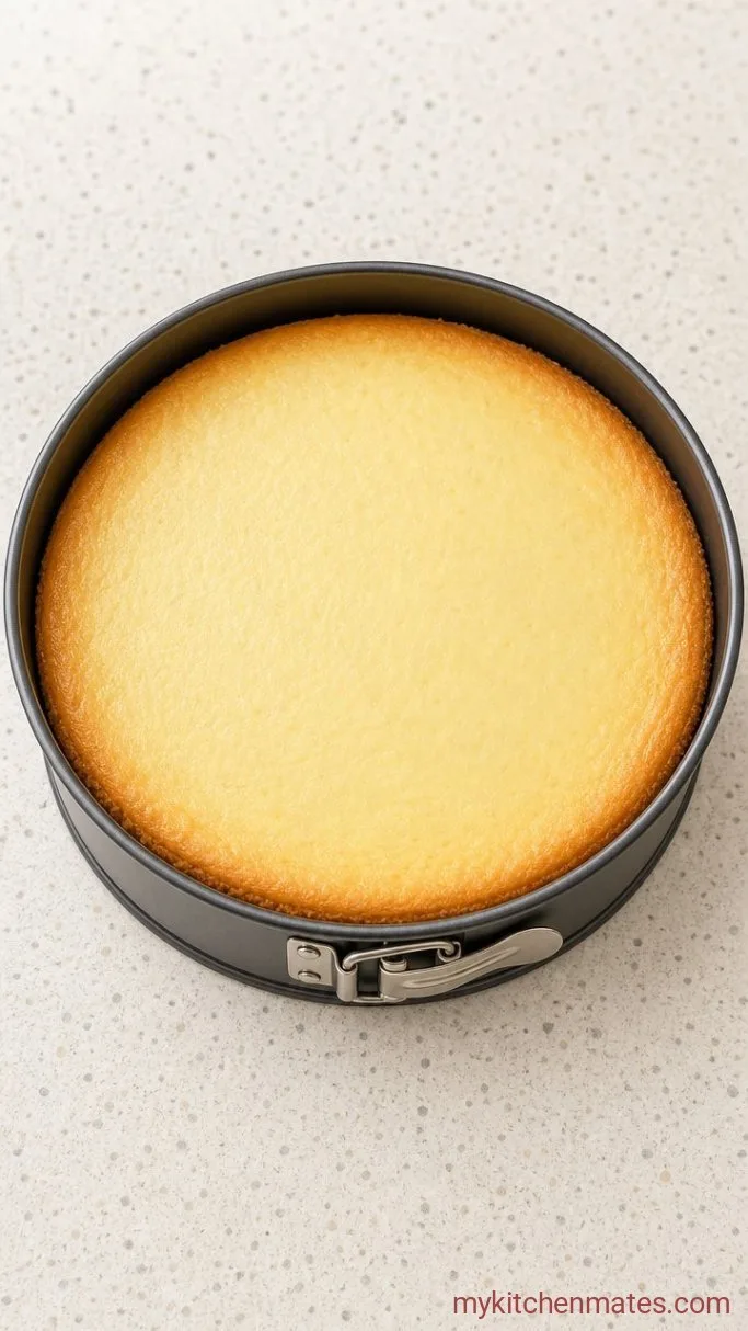Step 3: Bake the Cheesecake