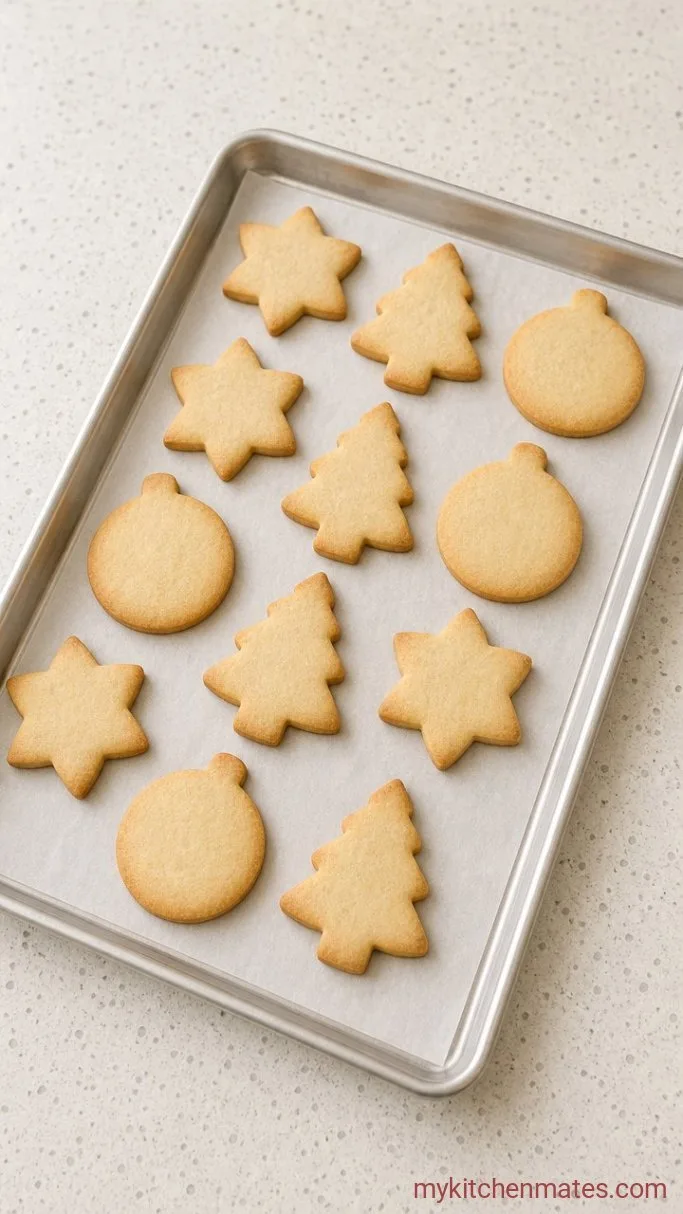 No-Spread Ornament Sugar Cookies Step 3: Bake the Cookies