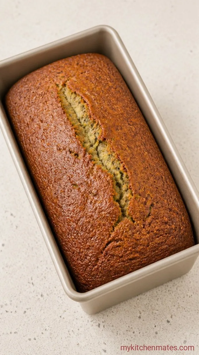 Easy Cake Mix Zucchini Bread (4 Ingredients) Step 3: Bake the Loaf