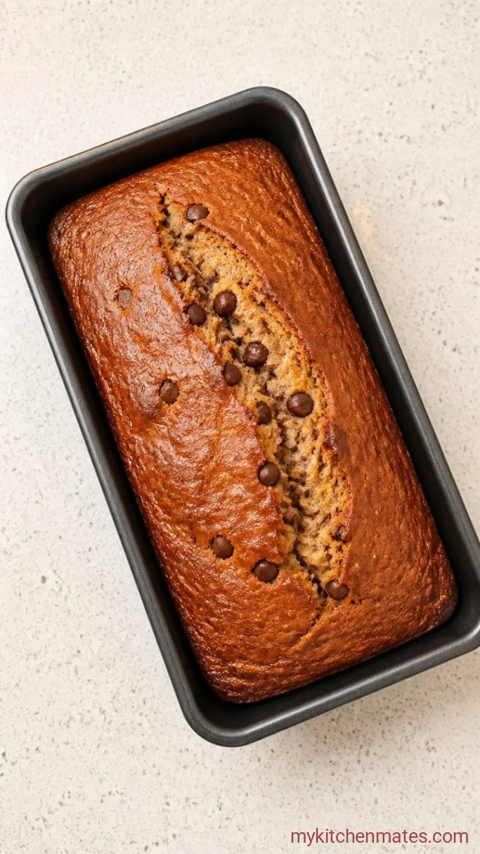 Moist Whole Wheat Banana Bread with Greek Yogurt Step 3: Bake the Loaf