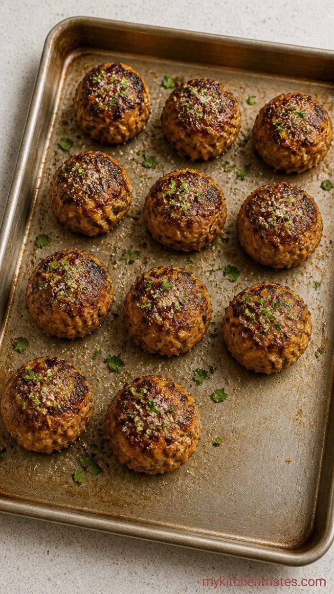 Step 3: Bake the Meatballs
