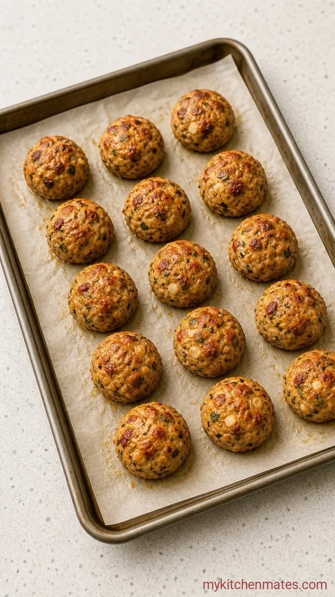 Step 3: Bake the Meatballs