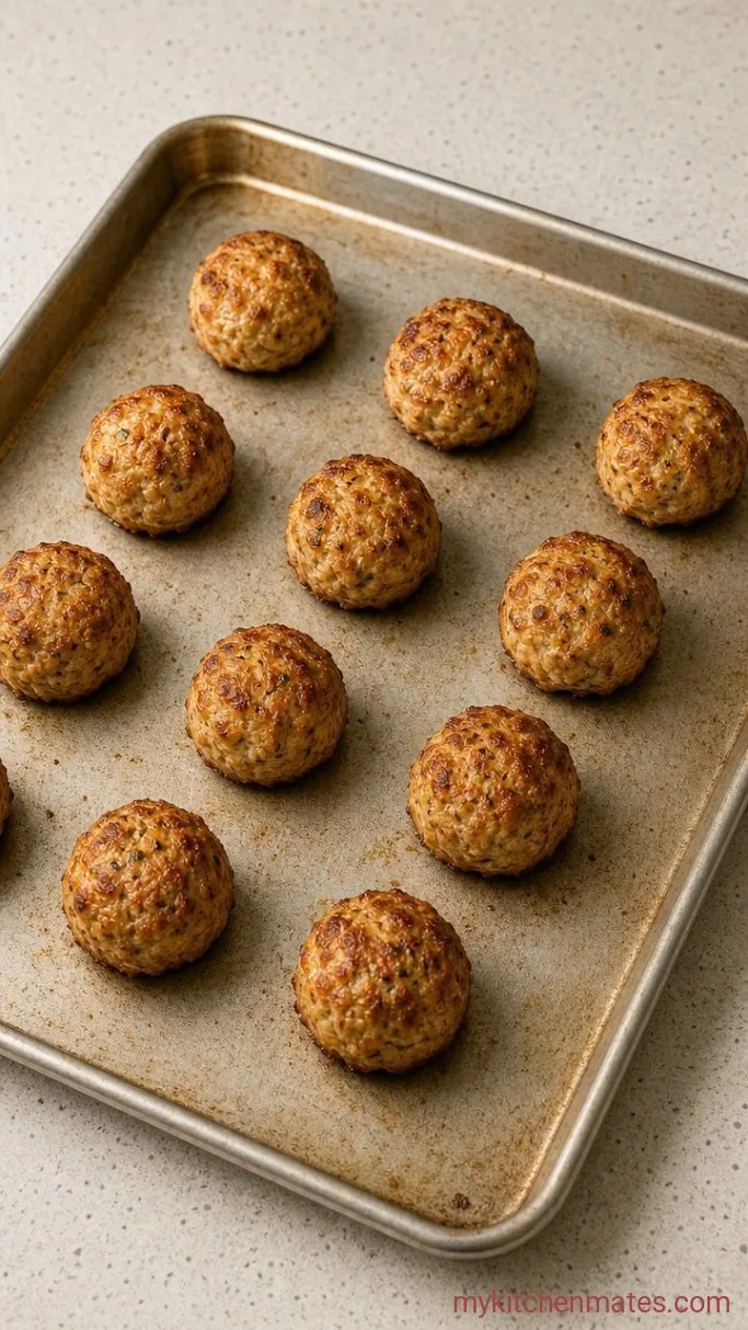 Step 3: Bake the Meatballs