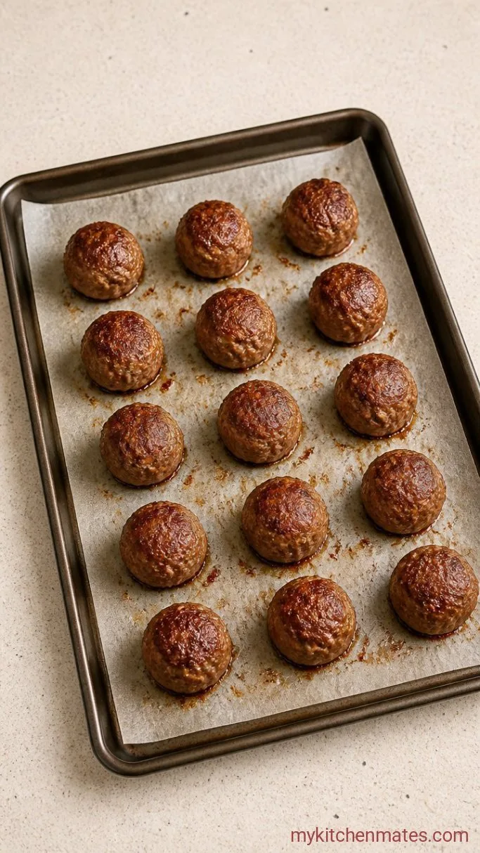 Step 3: Bake the Meatballs