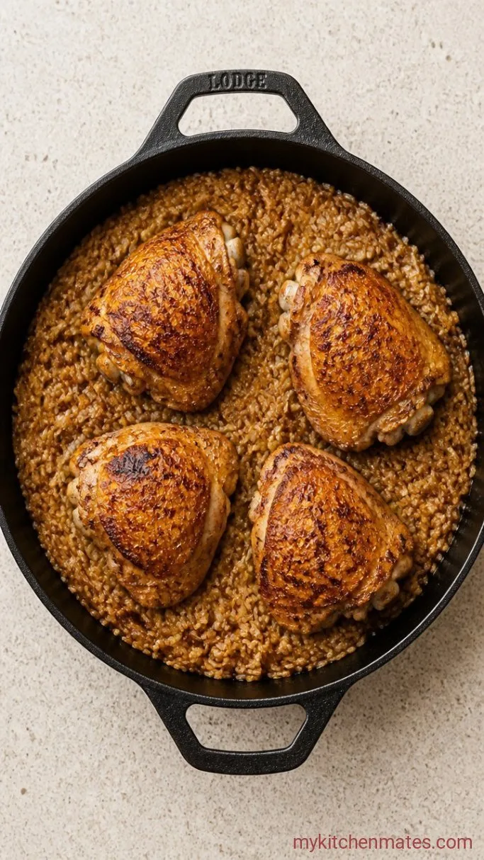 Step 3: Bake the Rice and Chicken