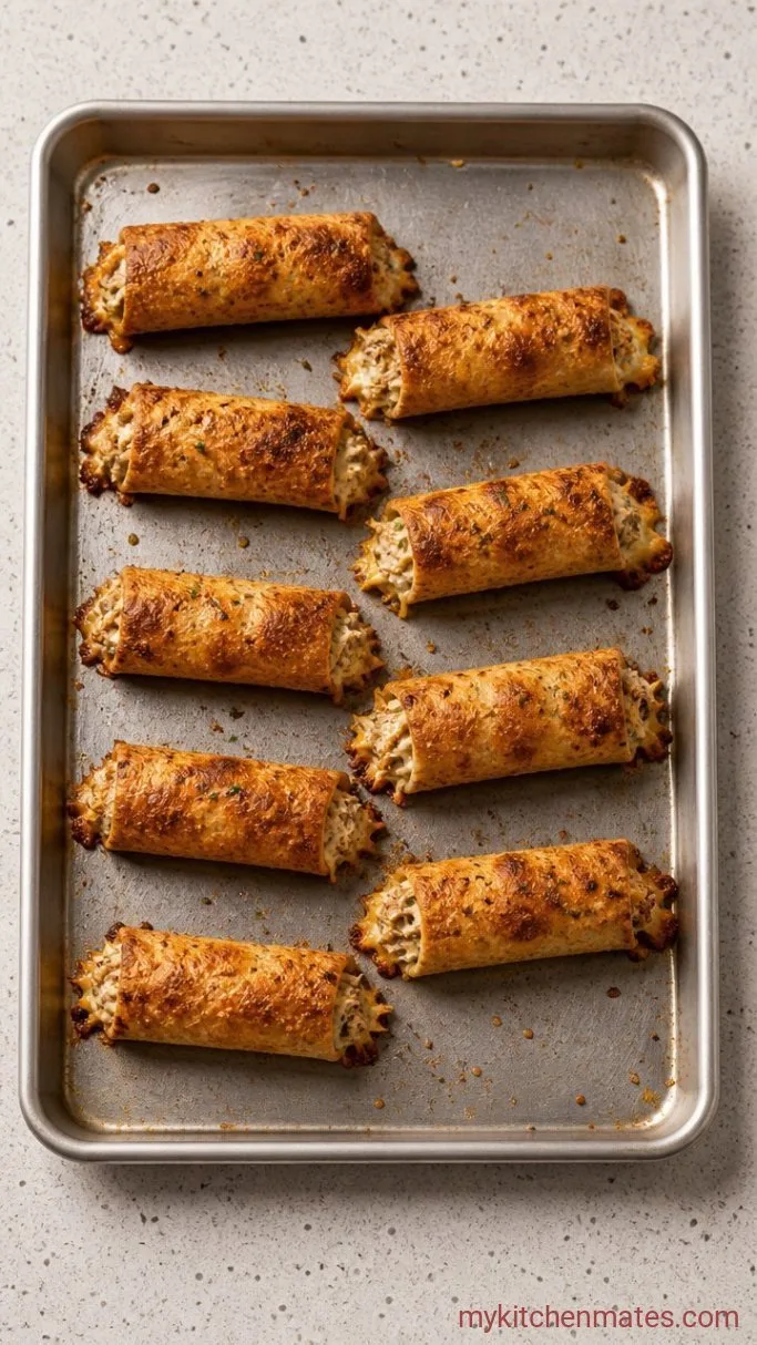 Step 3: Bake the Taquitos Until Golden