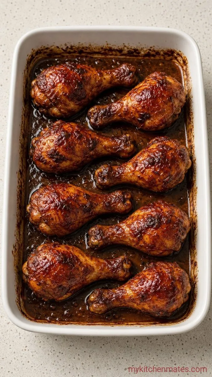 Quick 5-Ingredient Chicken Drumstick Marinade Step 3: Bake Until Caramelized
