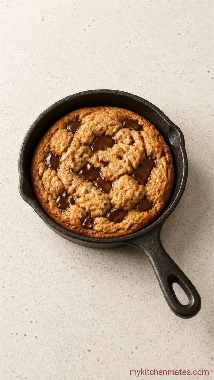 20-Minute Mini Skillet Cookie Step 3: Bake Until Golden