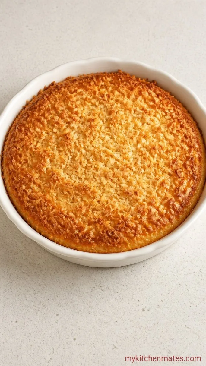 Impossible Coconut Pie (A Simple Custard Pie That Makes Its Own Crust) Step 3: Bake Until Golden