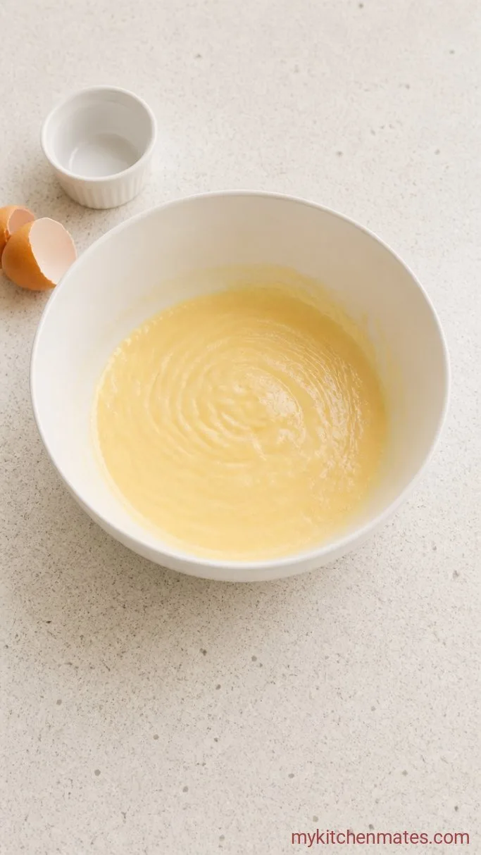 Soft Protein Sugar Cookies (No Weird Aftertaste) Step 3: Beat in the Egg and Vanilla