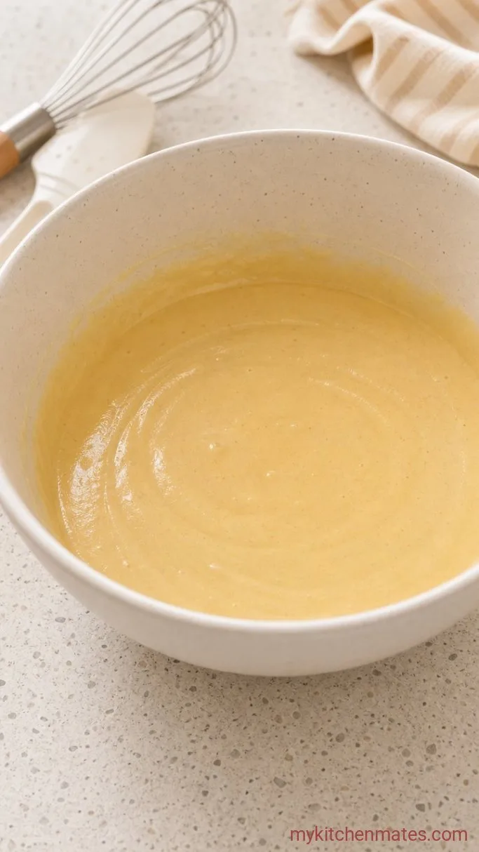 A Gluten Free Bundt Cake That’s Actually Moist and Tender Step 3: Beat in the Eggs and Vanilla