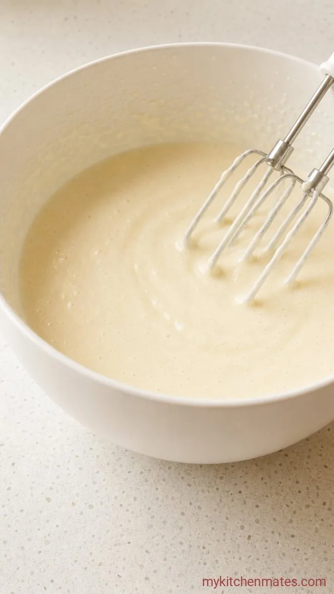 Step 3: Beat the Cheesecake Filling
