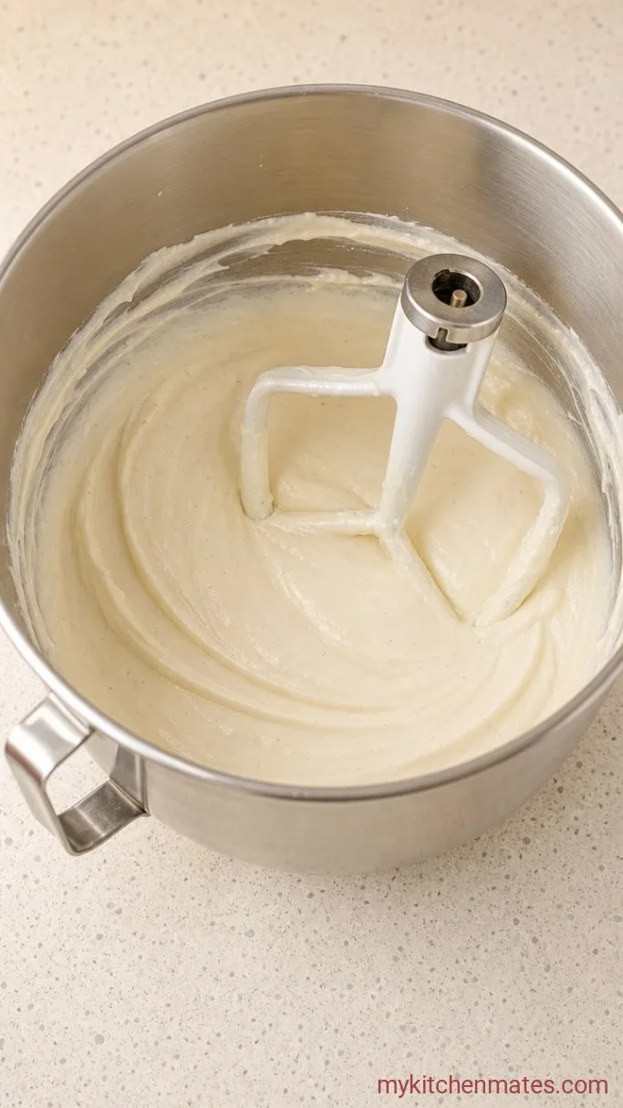 Step 3: Beat the Cheesecake Filling