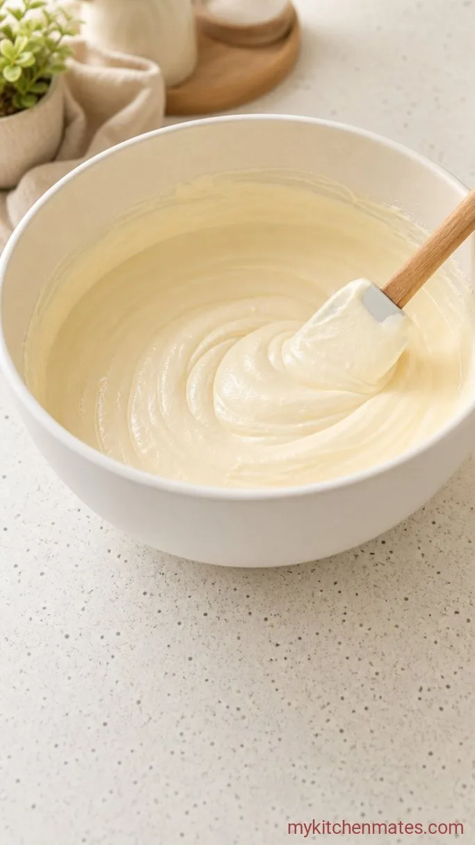 Step 3: Beat the Cheesecake Filling