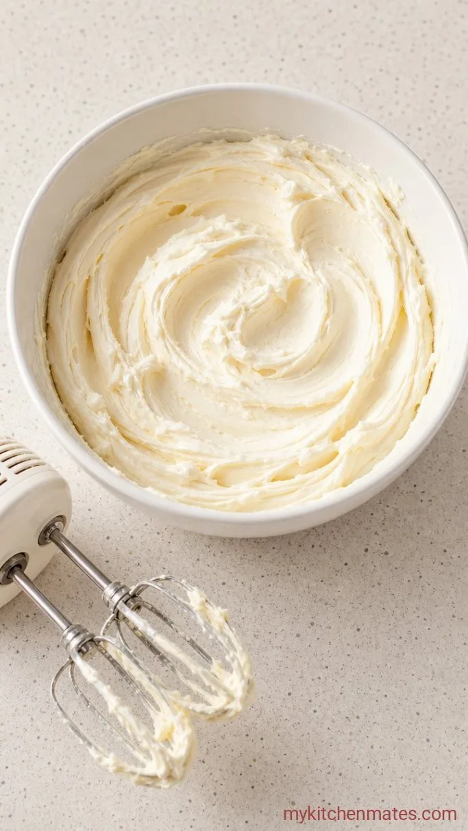 Step 3: Beat the Cream Cheese Frosting