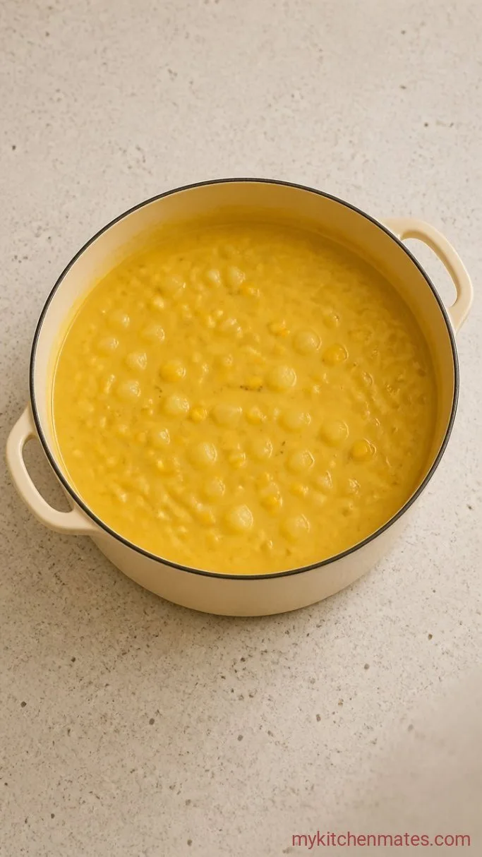 Creamy Vegan Corn Chowder (Ready in 30 Minutes) Step 3: Blend for Creaminess