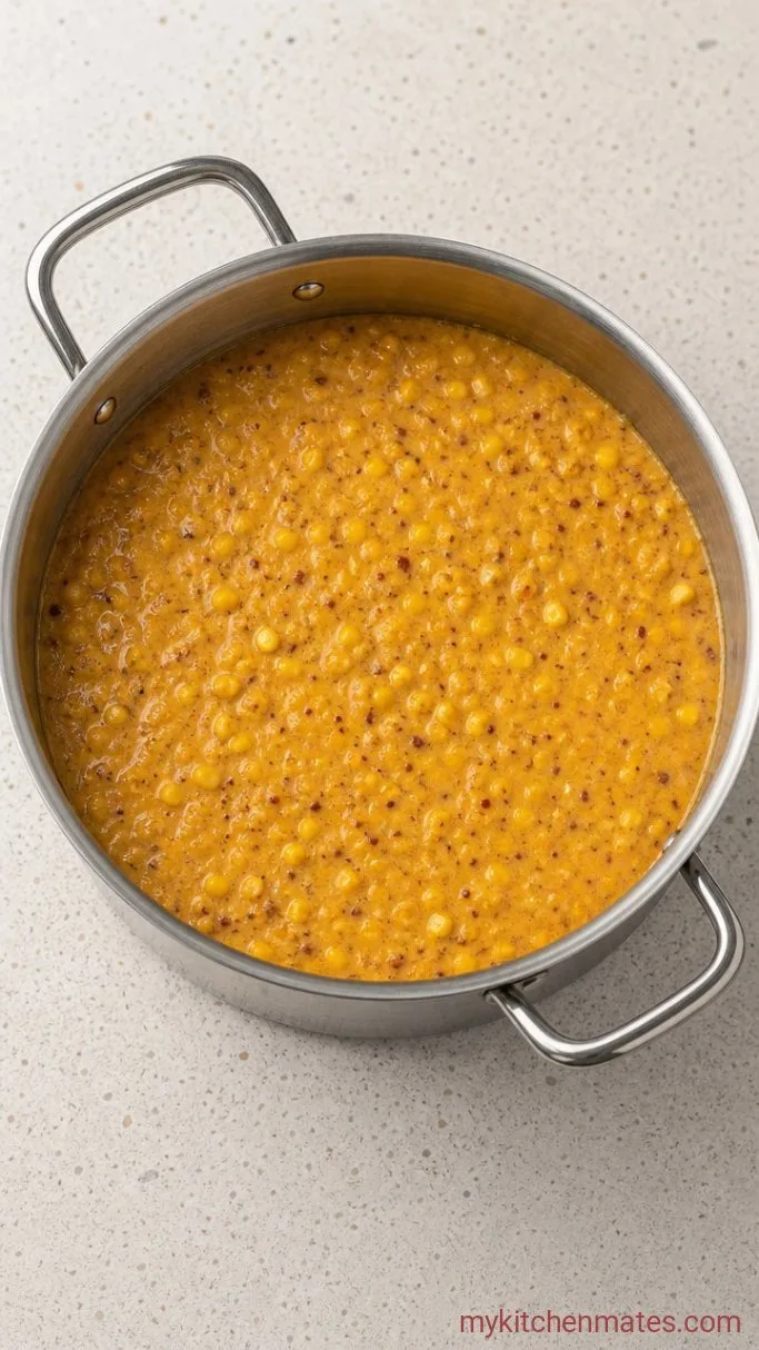 Step 3: Blend Half the Soup