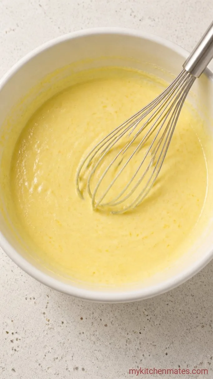 Creamy Italian Ricotta Cheesecake (No Water Bath) Step 3: Blend in the Eggs and Flavorings
