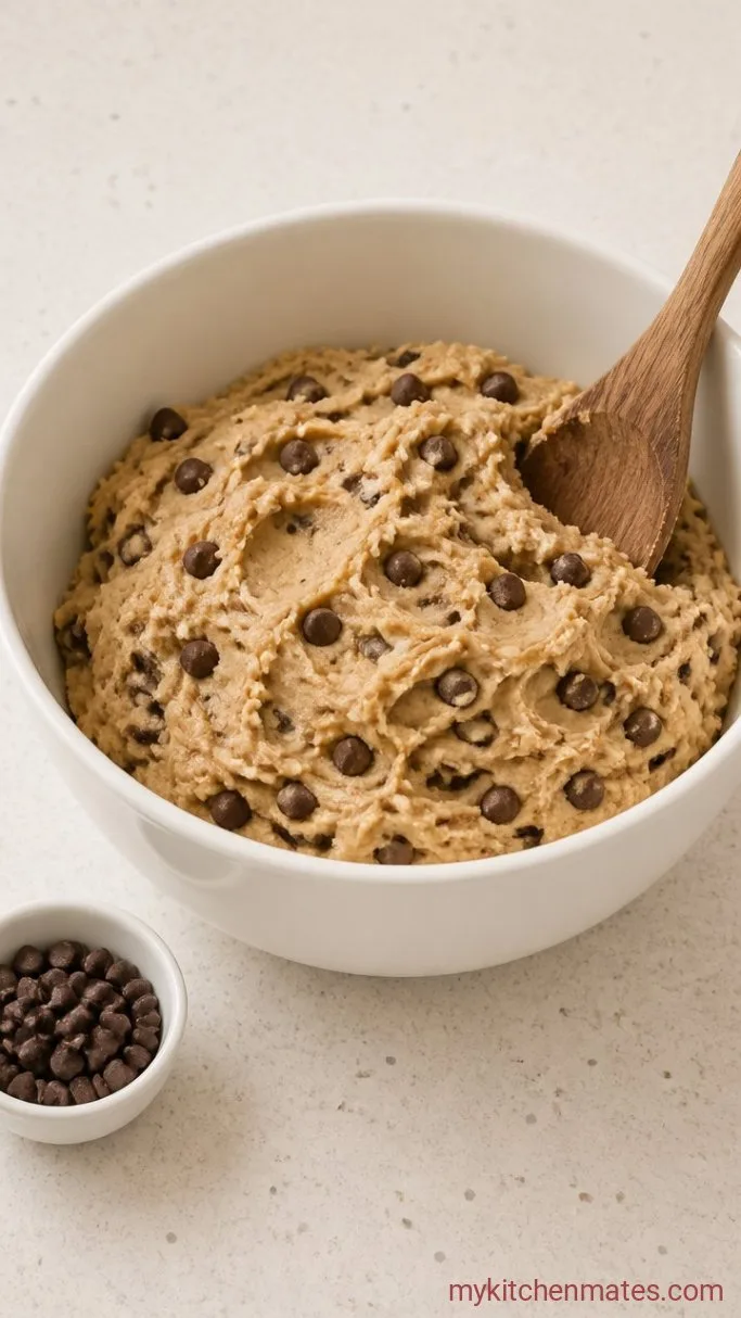 Step 3: Blend the Dry Ingredients and Chocolate Chips