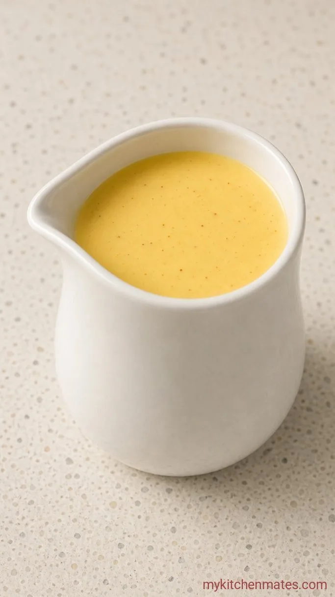 Easy Overnight Eggs Benedict Casserole Step 3: Blend the Quick Hollandaise