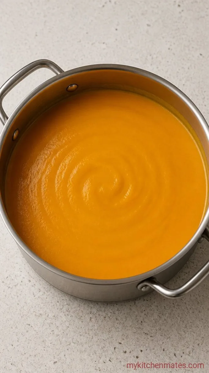 30-Minute Creamy Vegetable Soup Step 3: Blend Until Smooth