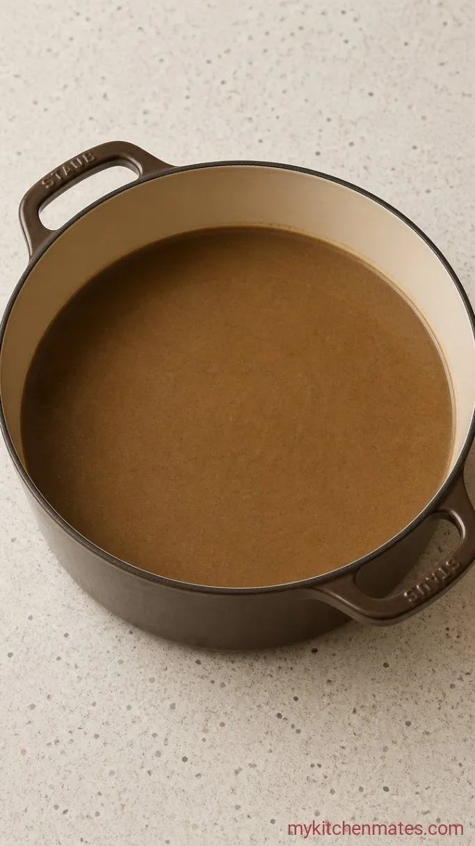 Creamy Mushroom Bisque in 40 Minutes Step 3: Blend Until Smooth