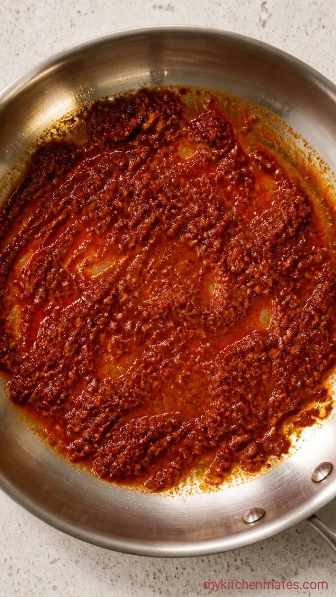 Step 3: Bloom the Curry Paste