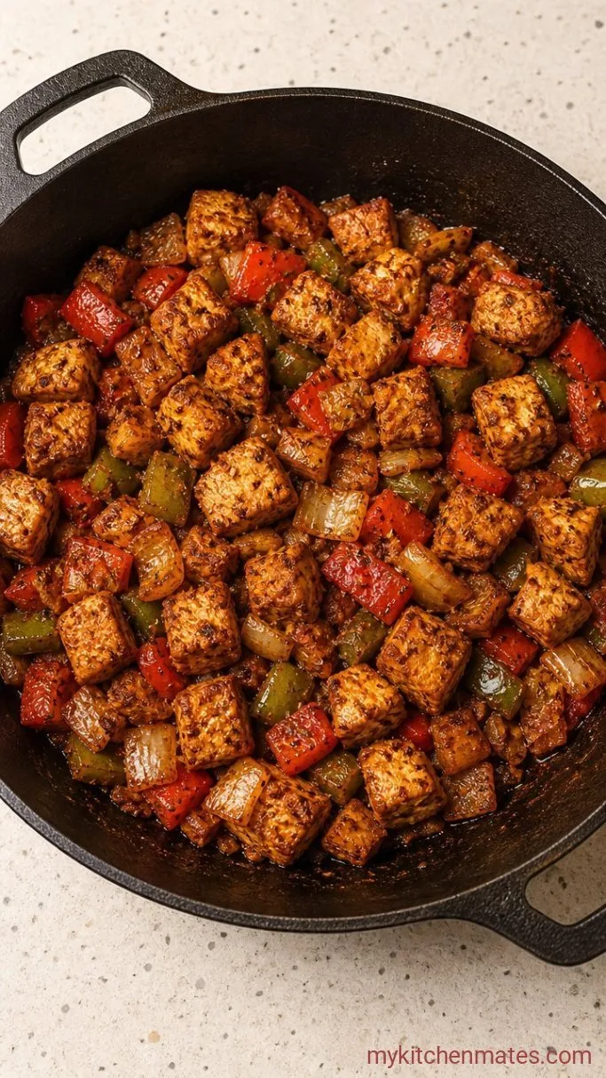 30-Minute Skillet Tex-Mex Chicken and Zucchini Step 3: Bloom the Spices