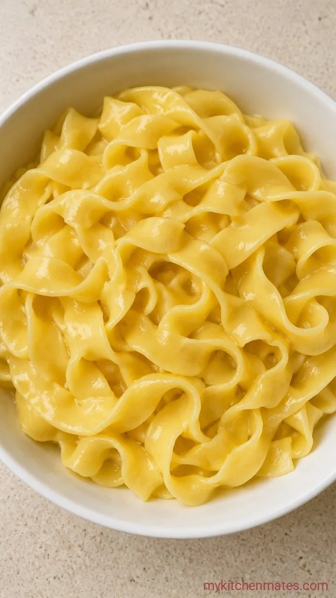 Quick Chicken with Buttered Noodles Step 3: Boil and Butter the Noodles