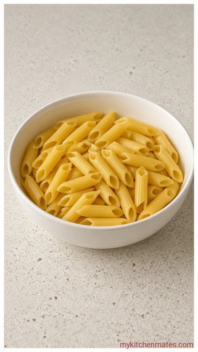 Creamy Baked Alfredo and Spaghetti Sauce Pasta Step 3: Boil the Pasta