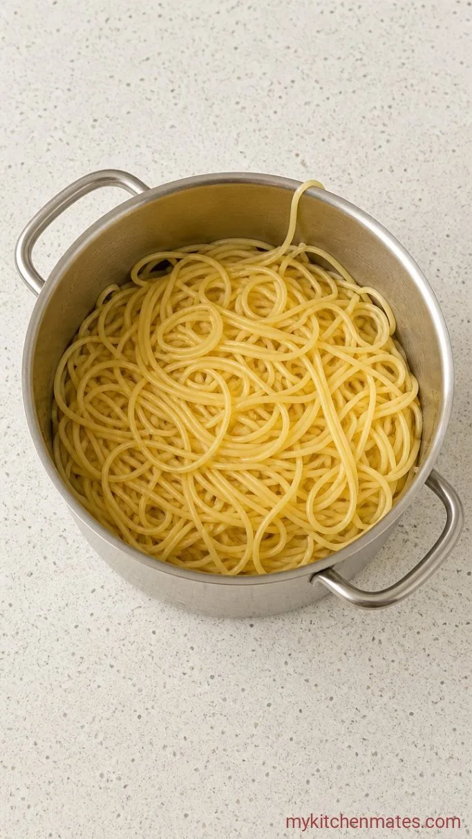 Real Carbonara Sauce (No Cream, 20 Minutes) Step 3: Boil the Pasta