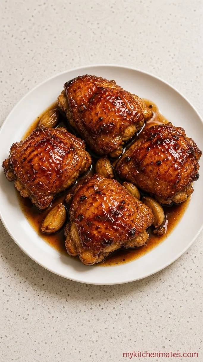 Step 3: Broil and Glaze the Thighs
