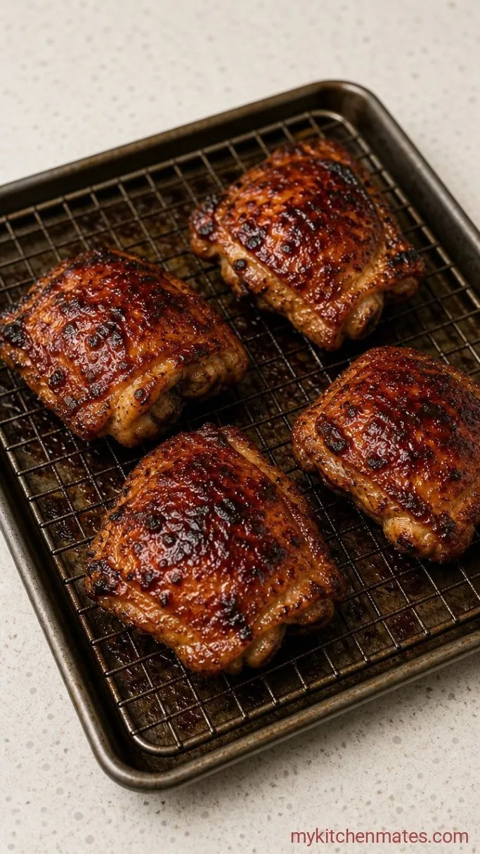 Juicy Oven-Grilled Chicken (No Grill Needed) Step 3: Broil the Chicken